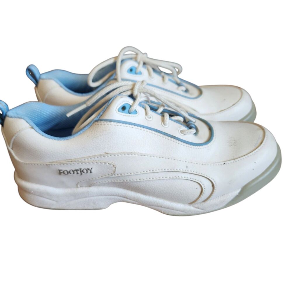 FootJoy GreenJoys FJ Women's Golf Shoes Size 8.5 M  White